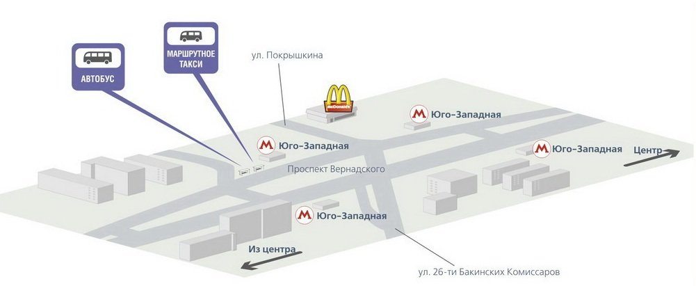 Остановка м. Юго-Западная автобусы во Внуково