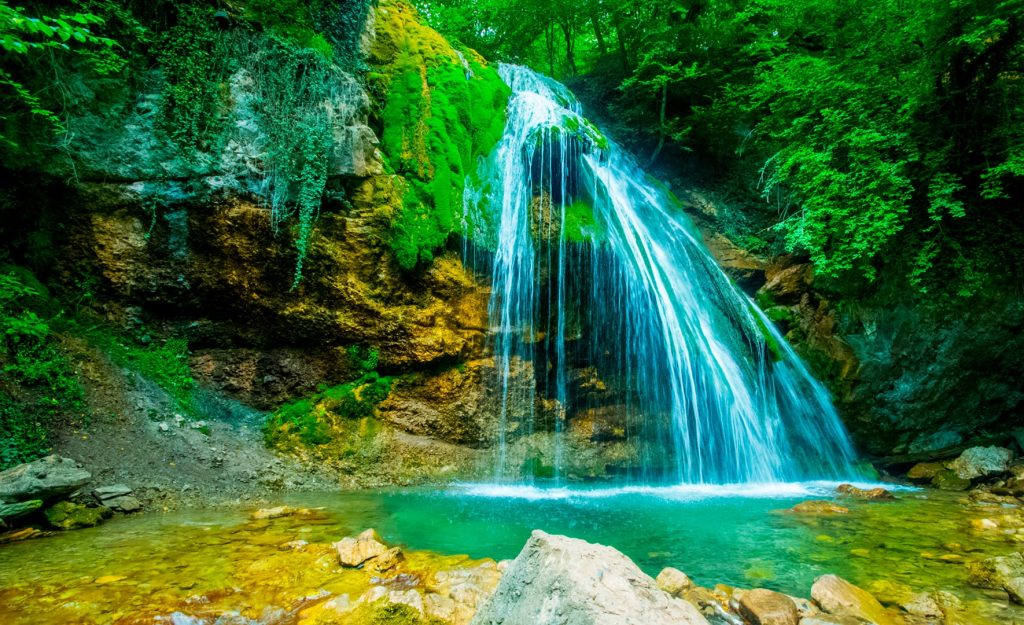 Водопад Джур-Джур в Крыму