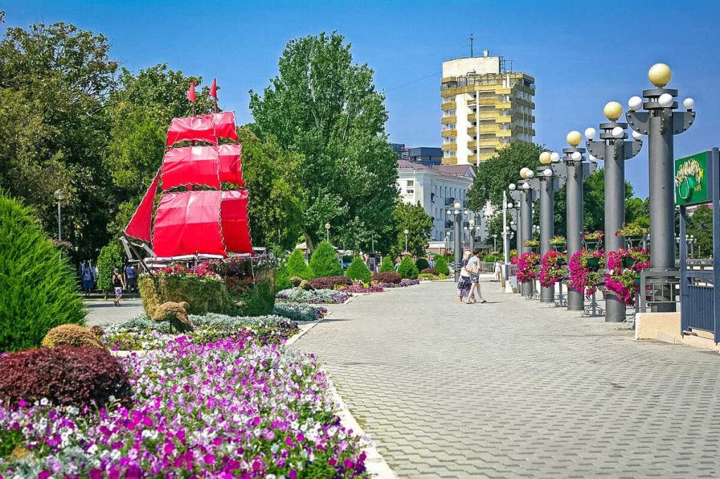 Анапа набережная курорт Черное море
