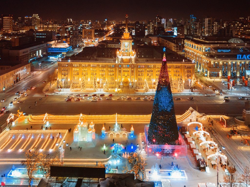 Новый год в Екатеринбурге