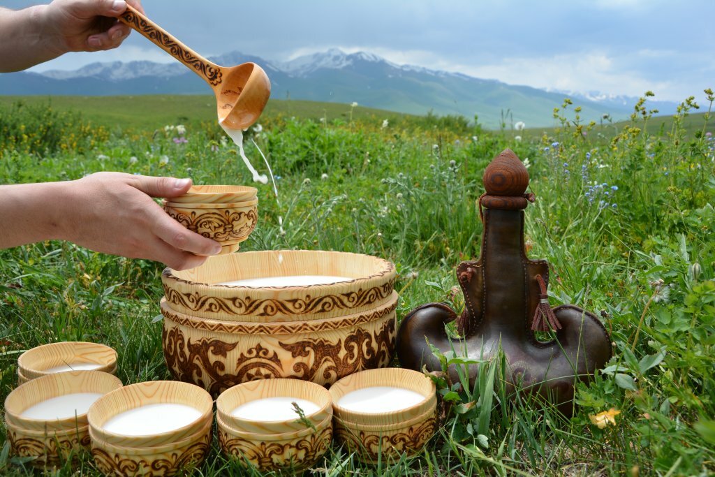Кумыс - национальный кыргызский напиток