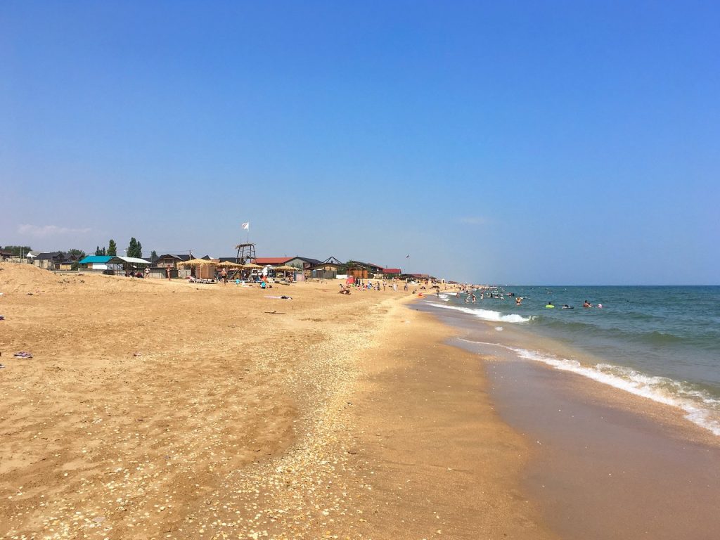Астрахань Каспийское море пляж курорт