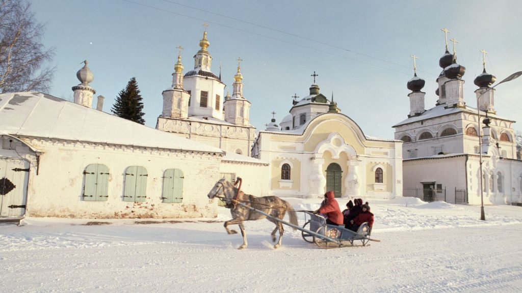храмы Великий Устюг конь лошадь