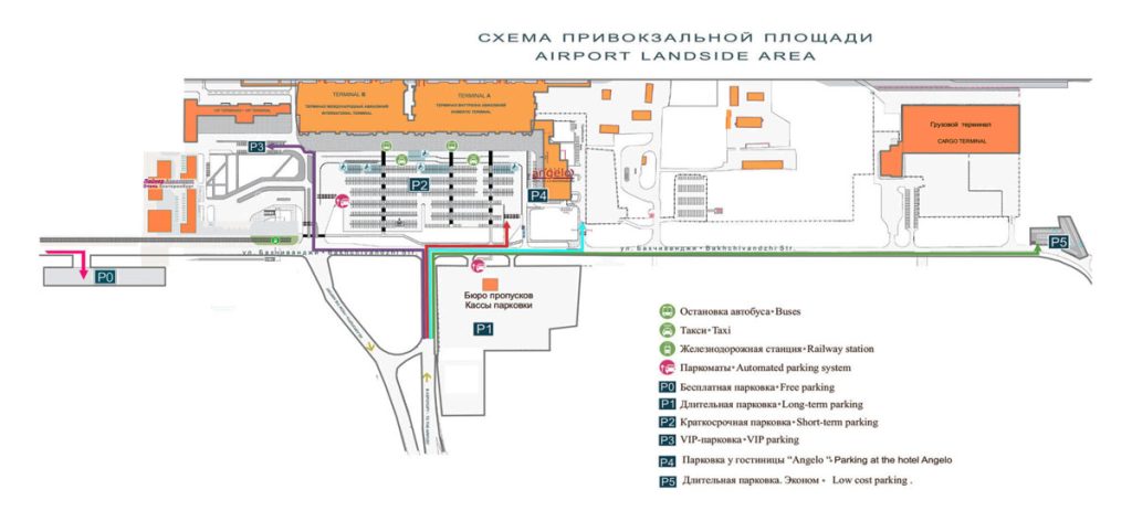 Кольцово схема аэропорта
