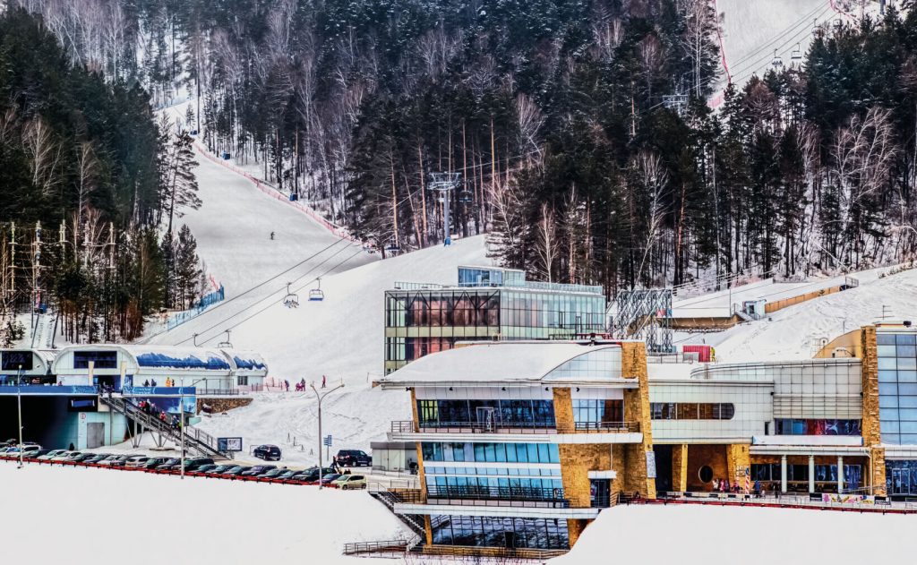 Бобровый лог курорт вид зима