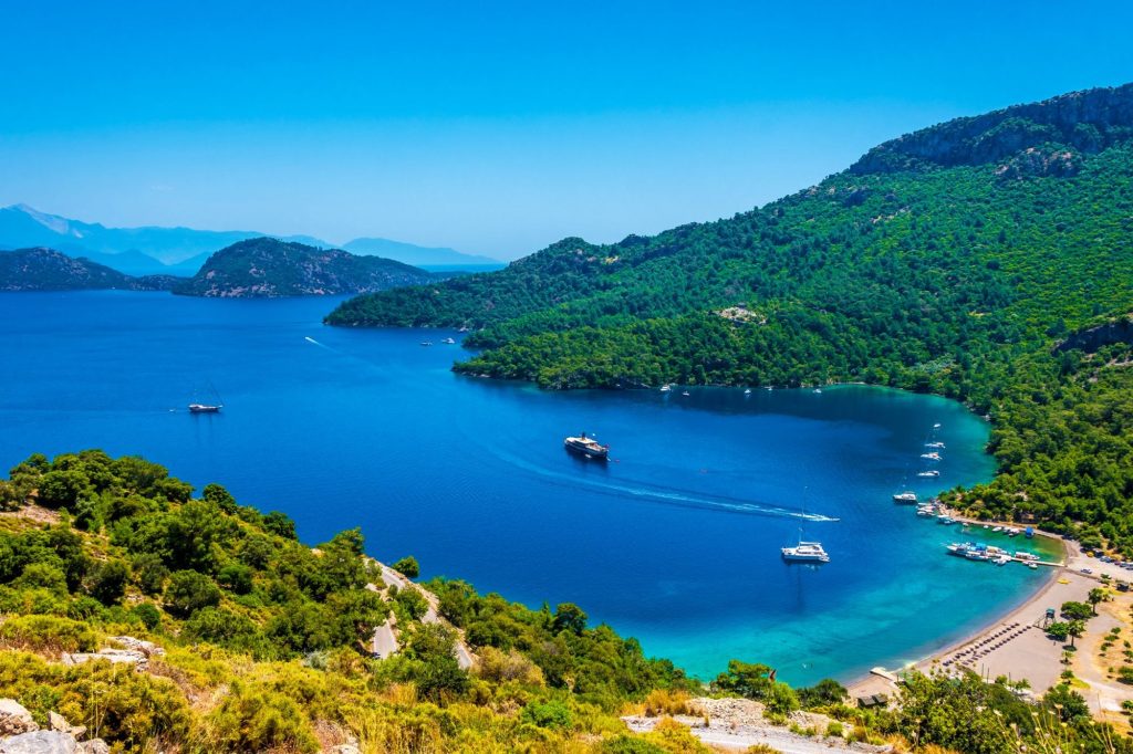 Даламан горы пляж море